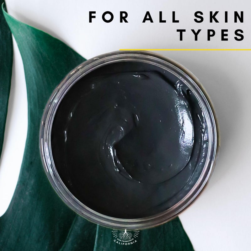 Doppeltree Activated Charcoal Mud Mask with Bentonite Clay for Men and Women - Toning Treatment to Manage Blackheads and Minimize Pores for Clearer Skin - Ideal for Acne-Prone, Oily & Combination Skin - Image 4
